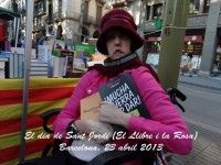Lidia León con su último libro "Mucha guerra por dar"