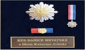 Medalla orden croata